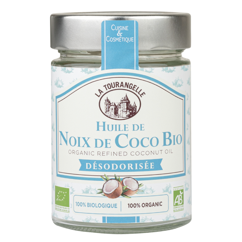 Huile de Noix de Coco Bio Désodorisée - La Tourangelle - 314ml